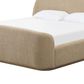 Urban Home Somerset Colton Queen Upholstered Platform Bed in Sourdough, , large