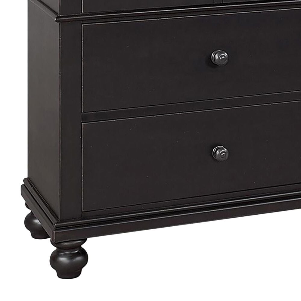 Riva Ridge Oxford 3-Piece King Storage Bedroom Set in Rubbed Black, , large