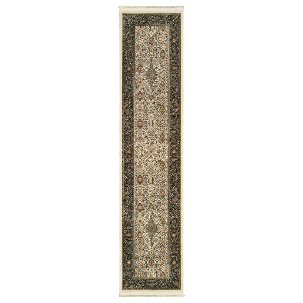 Oriental Weavers Masterpiece 1335I 2&#39;3&quot; x 10&#39; Ivory Runner, , large