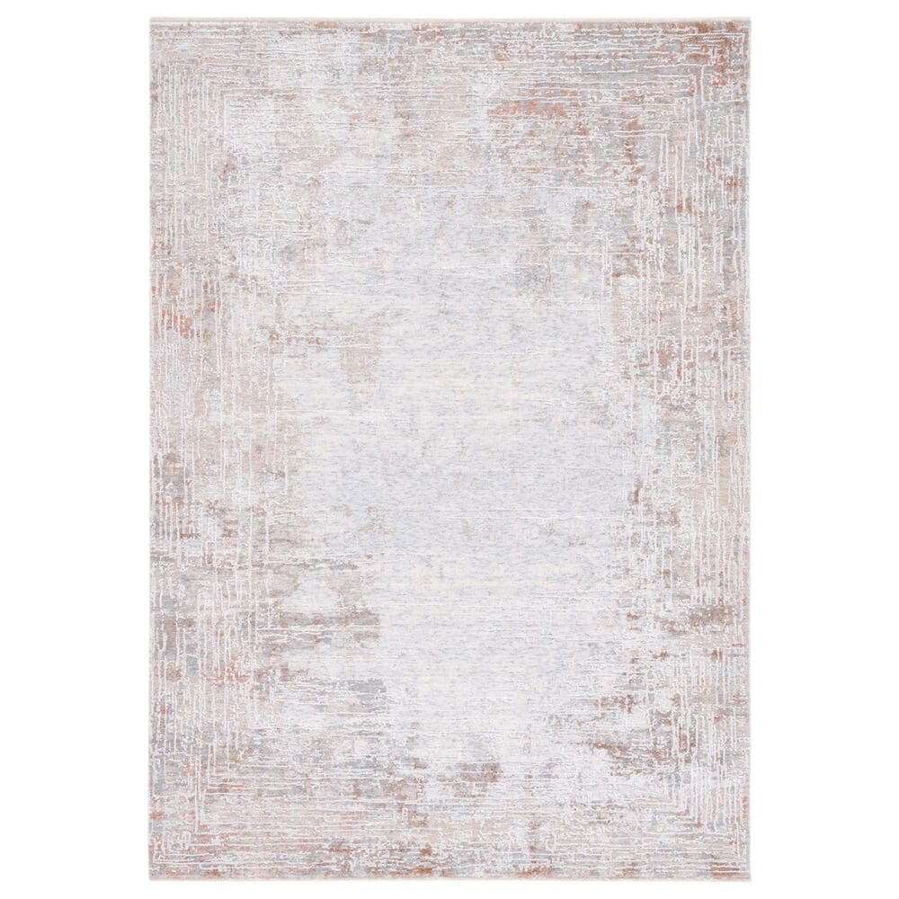 Safavieh Marmara MRM310B 5" x 8"2" Beige, Blue and Rust Area Rug, , large