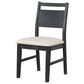 New Heritage Design Sable Crest 5-Piece Rectangular Dining Set in Sable Black, , large