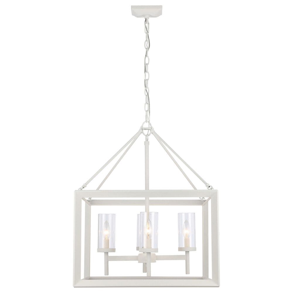 Golden Lighting Smyth 4-Light Chandelier in Natural White, , large