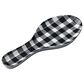 Supreme Melamine Gingham Spoon Rest in Black, , large