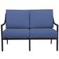 Gathercraft Charlotte Loveseat in Splendor Denim, , large