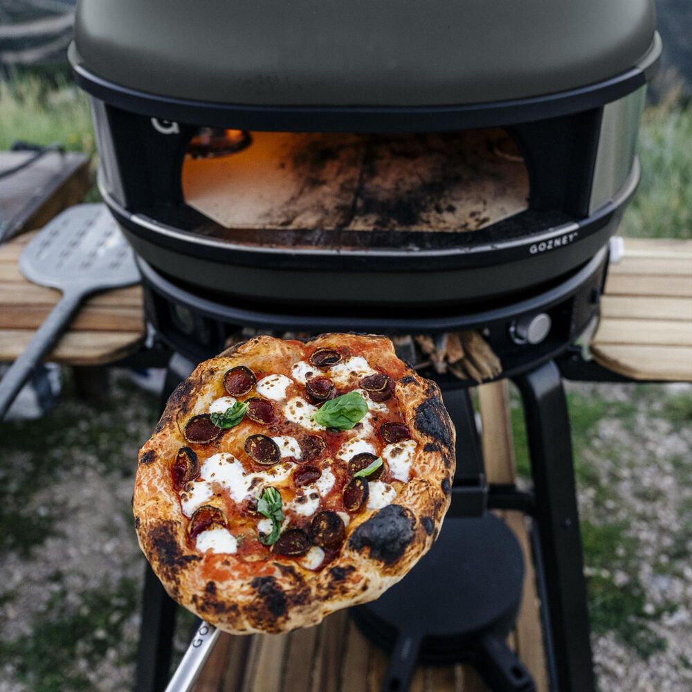 Gozney Dome Dual Fuel Outdoor Pizza Oven with Liquid Propane in Off Black, , large