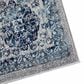 Amer Rugs Alexandria 2" x 3" Gray and Sea Blue Area Rug, , large