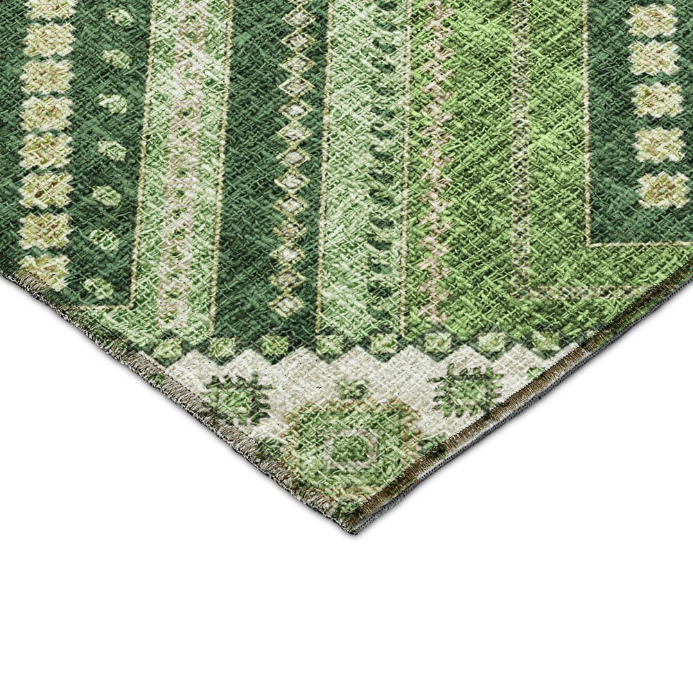 Dalyn Rug Company Portico PO5 Green 3&#39; x 5&#39; Area Rug, , large