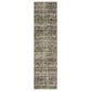 Oriental Weavers Atlas Stripe 747A0 2"3" x 8" Green Runner, , large