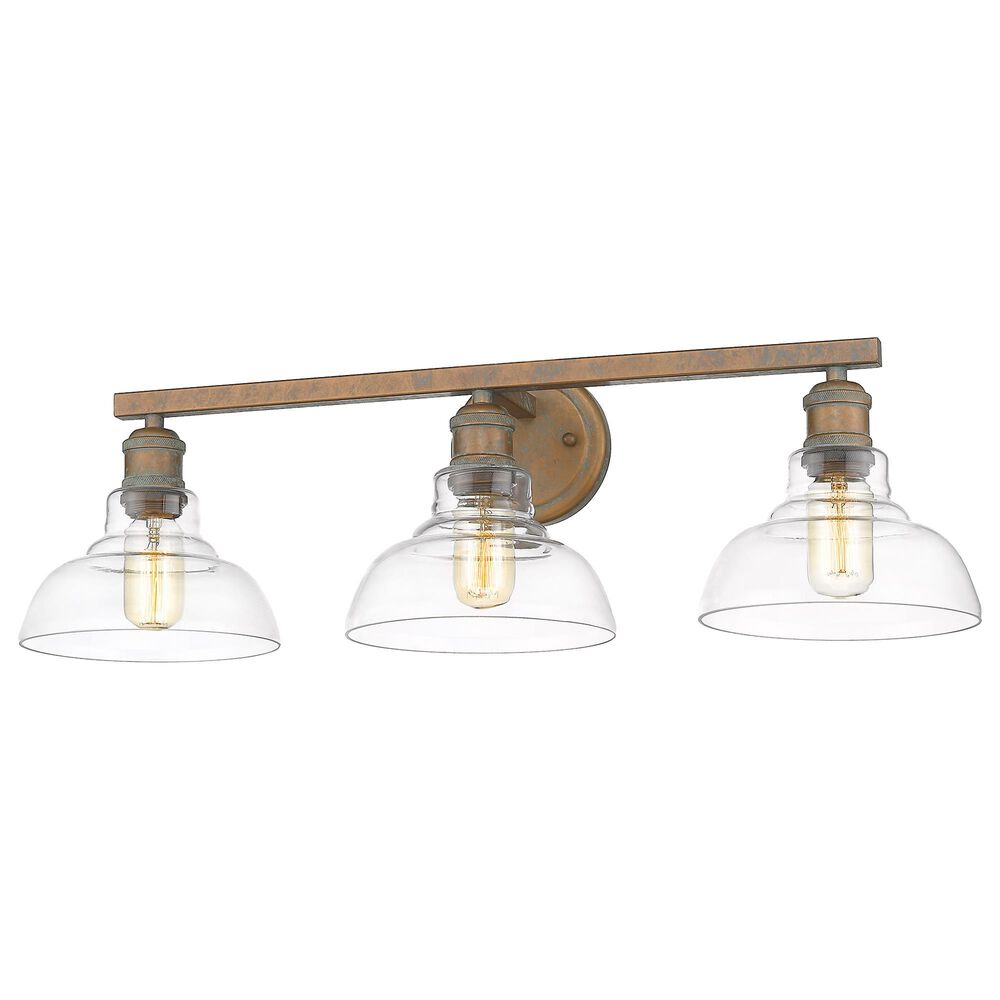 Golden Lighting Carver 3-Light Bath Vanity in Copper Patina, , large