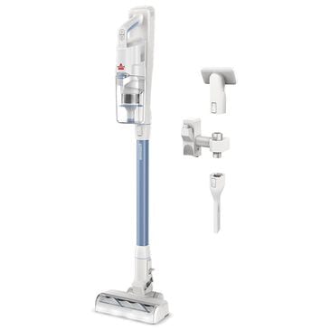 Bissell PowerClean Cordless Stick Vacuum in White and Lake, , large