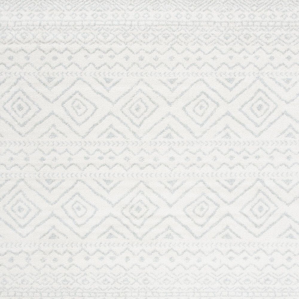 Safavieh Tulum  2&#39; x 9&#39; Ivory and Light Grey Runner, , large