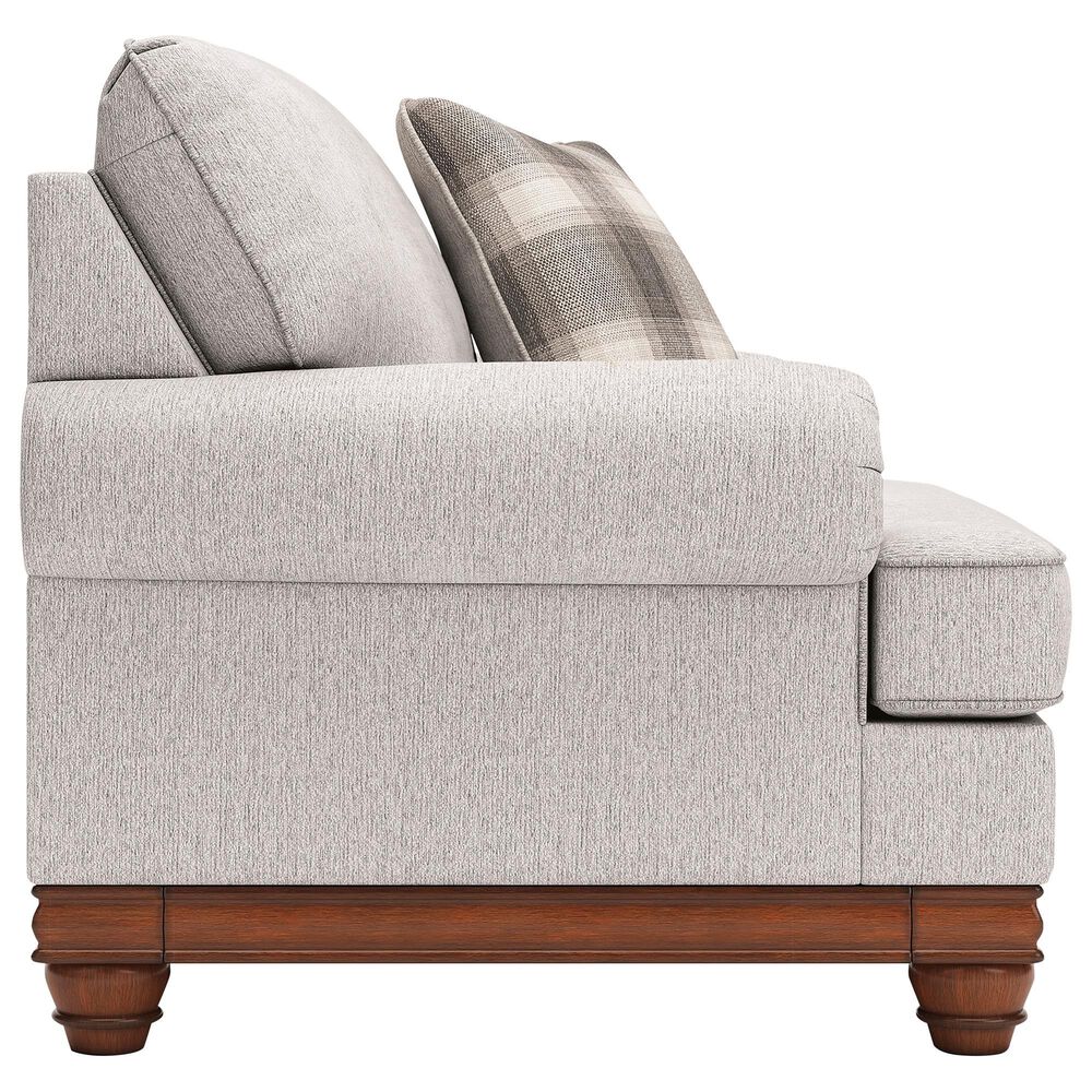 Ashley Stoughton Chair with Ottoman in Sandstone, , large