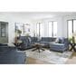 Ashley Maxon Place Oversized Swivel Accent Chair in Navy, , large