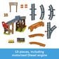 Fisher Price Construction Track Train Toy Set in Mutilcolor, , large