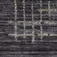 Loloi Soho 11"6" x 15"7" Onyx and Silver Area Rug, , large