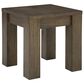 Ashley Rosswain Square End Table in Warm Brown, , large