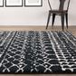 Dalyn Rug Company Marquee MQ2 5"1" x 7"5" Midnight and Ivory Area Rug, , large