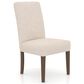 Declan Dining Leg Side Chair in Cognac Washed, , large