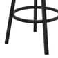 Armen Living Cohen 26" Swivel Counter Stool in Gray, , large