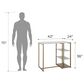 Dorel Asia Nora 3-Piece Pub Set in White, , large