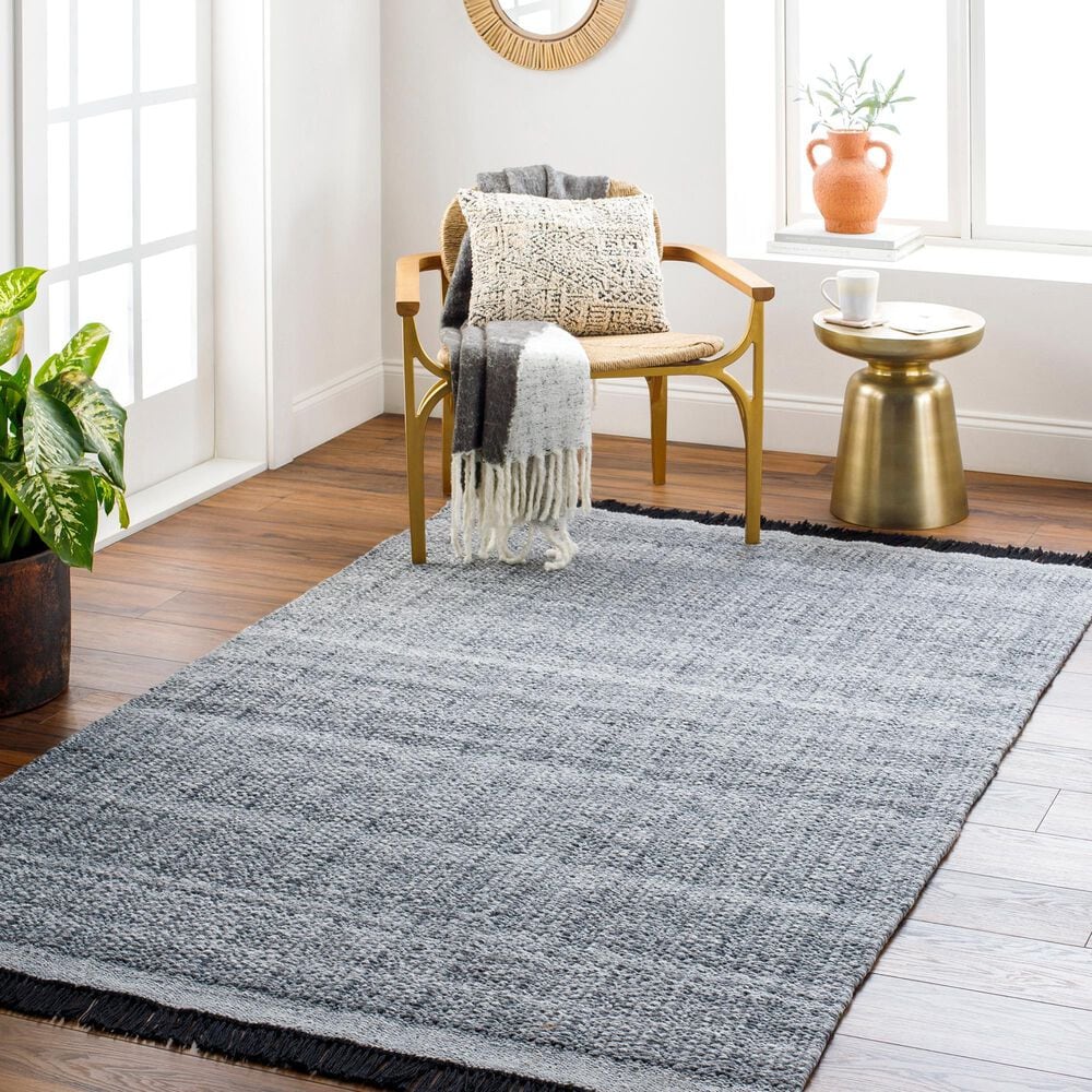 Surya Clover 8&#39; x 10&#39; Medium Grey Area Rug, , large