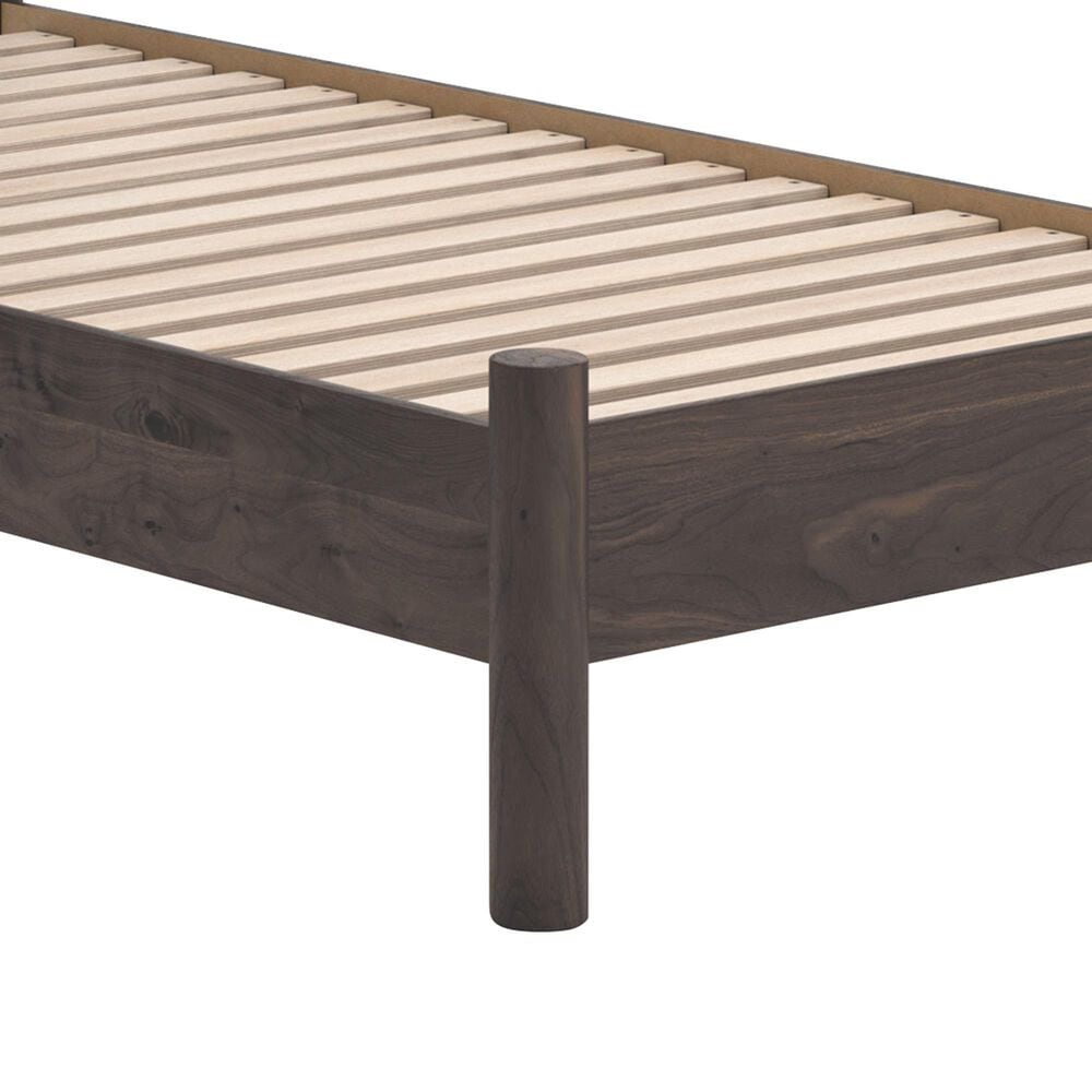 Ashley Pamytta Twin Panel Platform Bed in Rich Brown, , large