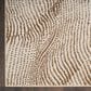 Nourison Central Park West CEP01 Beige and Brown 2" x 6" Runner, , large