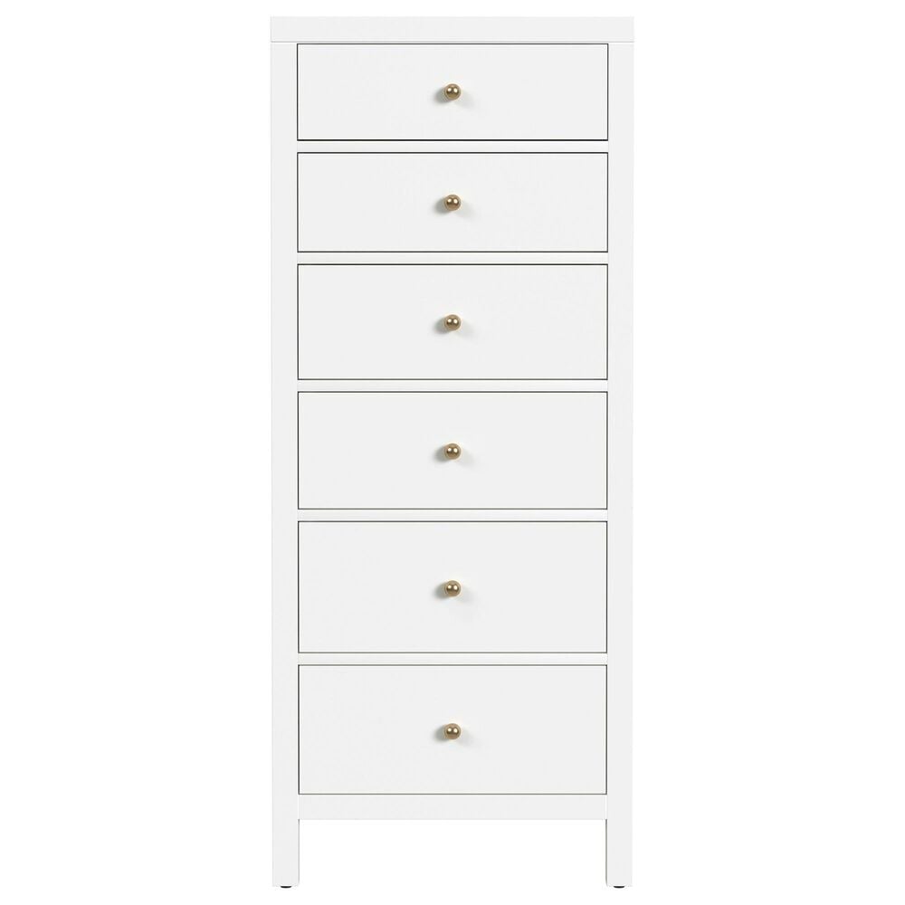 Butler Specialty Company Nora 6-Drawer Lingerie Chest in Smooth White, , large