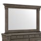 Mayberry Hill Kings Court 5 Piece King Panel Bedroom Set in Grey, , large