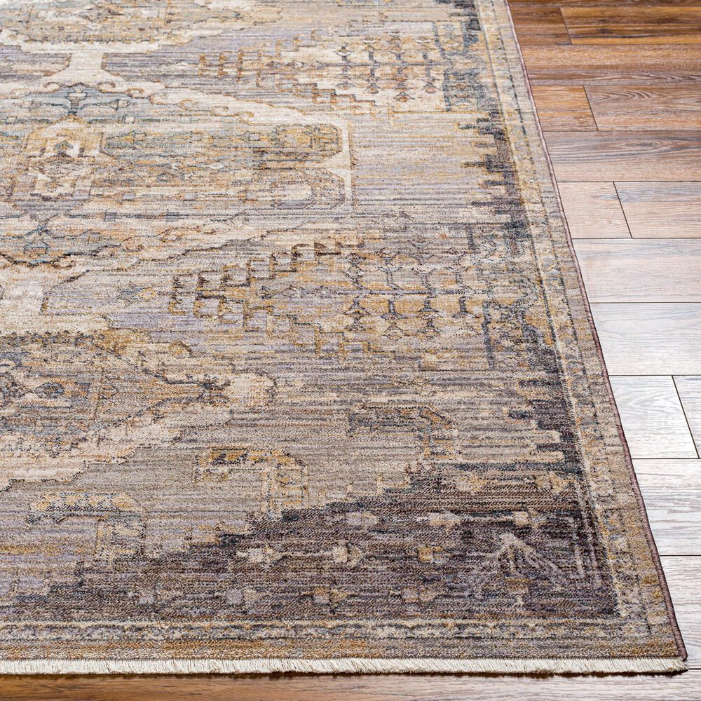 Surya Aida AAD-2303 2&#39; x 2&#39;11&quot; Beige, Tan, Gray, Ivory and Medium Gray Area Rug, , large