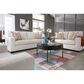 Ashley Aviemore Stationary Sofa and Loveseat Set in Stone, , large