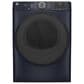 GE Appliances 4.8 Cu. Ft. Front Load Washer and 7.8 Cu. Ft. Electric Dryer Laundry Pair in Sapphire Blue, , large