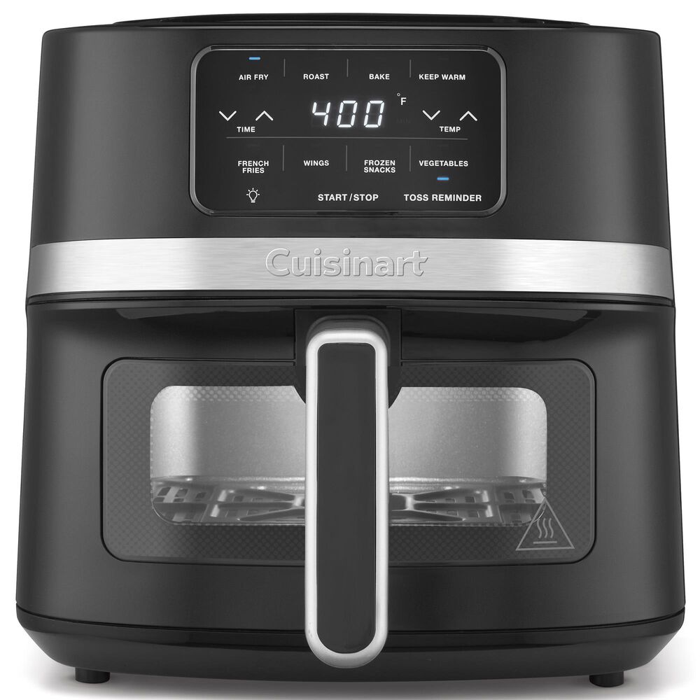 Cuisinart 4.5-qt Basket Air Fryer in Black Stainless, , large