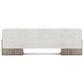 Bernhardt Monolith Upholstered Bench in Wirebrushed Oak, , large