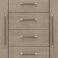 Nicolette Home Anderson Park Dark 7-Drawer Chest in Moose Trail and Frontier Brown, , large