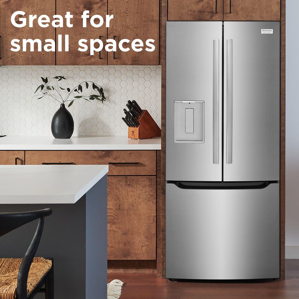 Frigidaire Gallery 20 Cu. Ft. Standard-Depth French Door Refrigerator in Stainless Steel, , large