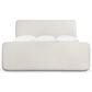 Bernhardt Antibes 5-Piece Queen Upholstered Panel Bedroom Set in Roz with USB Ports, , large
