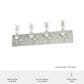 Hunter Perch Point 4-Light Vanity in Brushed Nickel, , large