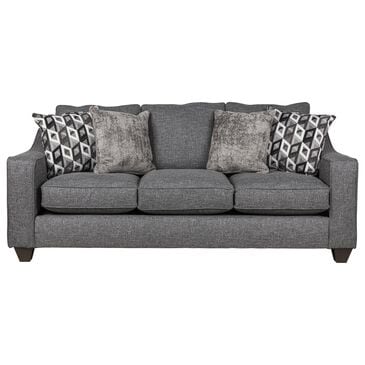 J Cooper USA Galaxy Stationary Sofa in Cinder, , large