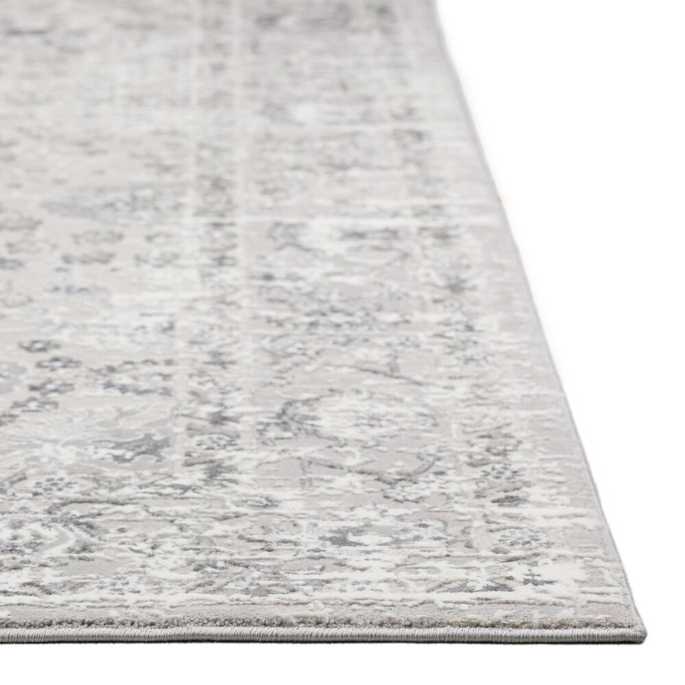 Dalyn Rug Company Rhodes Oriental 5&#39;1&quot; x 7&#39;5&quot; Silver Area Rug, , large