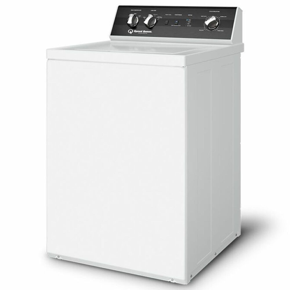 Speed Queen 3.2 Cu. Ft. Top Load Washer and 7.0 Cu. Ft. Front Load Gas Dryer Laundry Pair with 4-Preset Cycles in White, , large