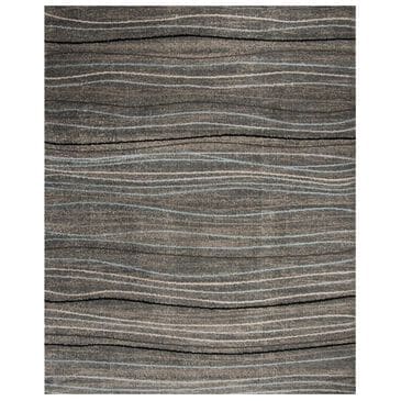Safavieh Amsterdam AMS111G 8" x 10" Silver and Beige Area Rug, , large