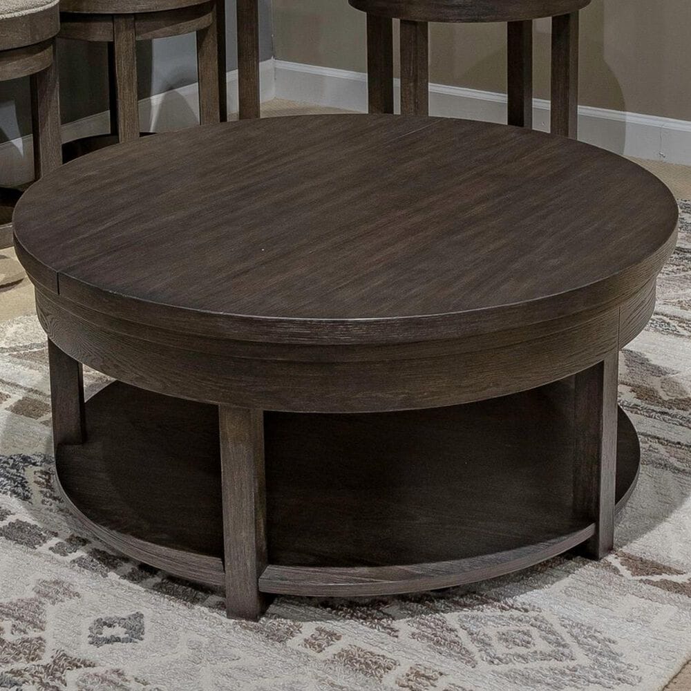 Belle Furnishings Weston Cocktail Table in Peppercorn, , large