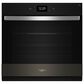 Whirlpool 30" Single Smart Wall Oven with Air Fry in Black Stainless Steel, , large
