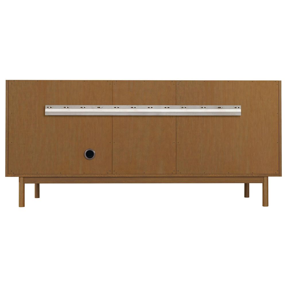 James Martin Laurent 72" Double Bathroom Vanity in Honey Oak with 3 cm Victorian Silver Silestone Top, Rectangular Sinks and FreePower Wireless Charger, , large