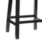 Linon Home Decor Beamon Bar Stool in Antique Black, , large