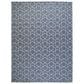 Nourison Horizon HOZ01 Denim 8" x 10" Indoor/Outdoor Area Rug, , large