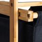 Household Essentials Storage Shelf with Cotton Fabric Drawers in Natural, , large