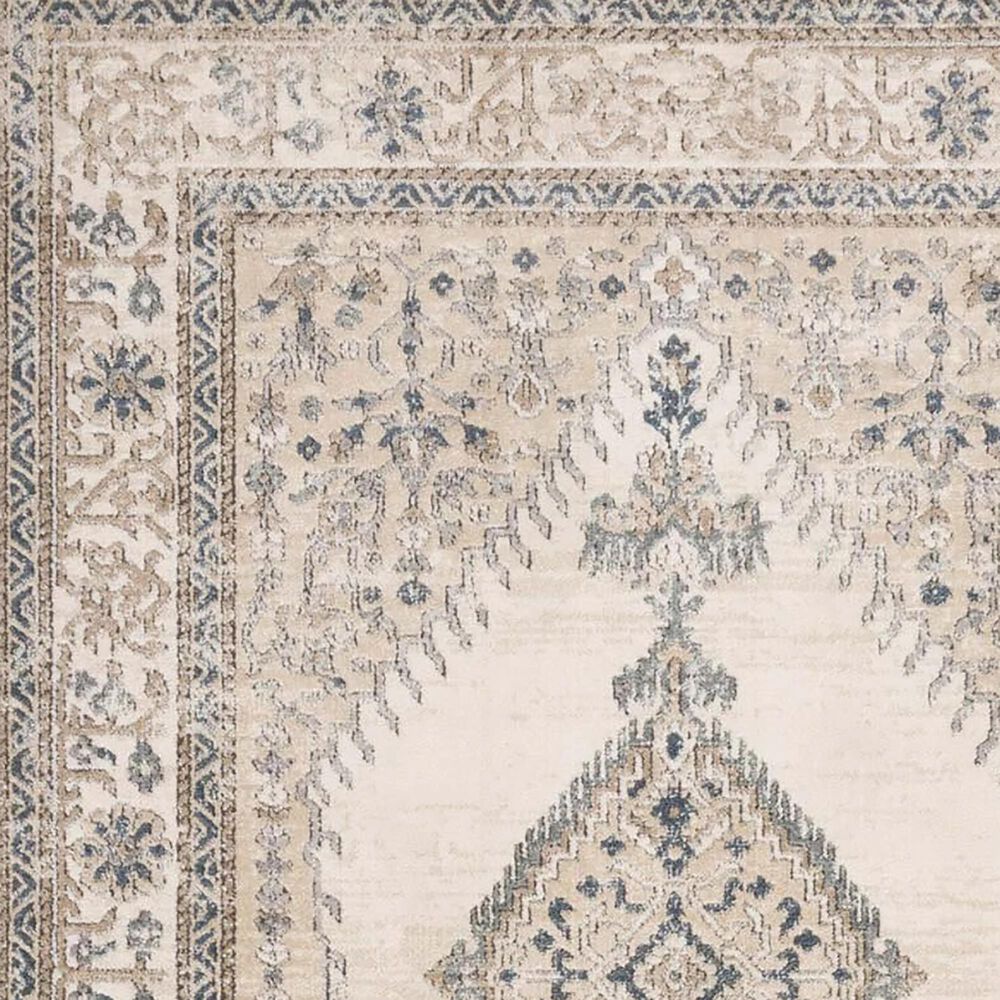 Loloi II Teagan TEA-02 5&#39;3&quot; x 7&#39;6&quot; Oatmeal and Ivory Area Rug, , large
