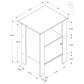 Monarch Specialties 1-Door Nightstand in Espresso, , large